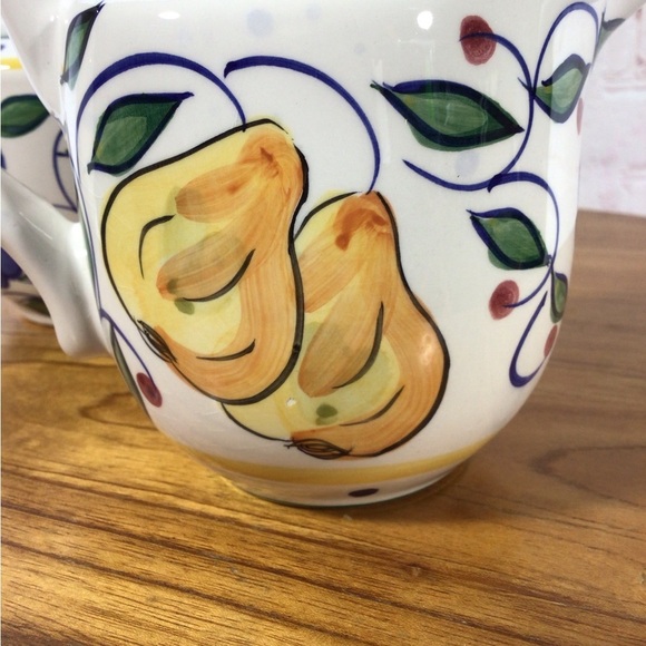 JAY Hand Painted Ceramic Sugar and Creamer Set - Picture 8 of 8